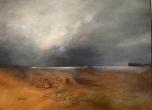 Gina Dunlap,Shetland, Oil, 18x24, $900