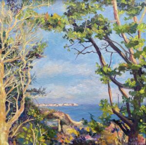 Vickie Williams, Birdseye View, Oil, 20x20, $450
