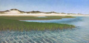 Susan Winkel Cape Tidal Pools Pastel 9x18 375