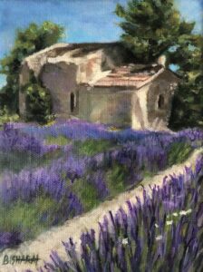 Dawn Bisharat St. Remy Provence Acrylic 10x8 $200