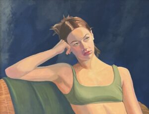 Diane Chandler, Fatigue, Oil, 20x26, $800