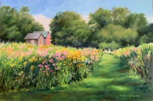 Lorraine Yurkewicz, Wildflower Meadow, Oil, 12x18, $675