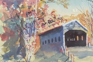 Richard Raicik, New England, Watercolor, 16x20, $375
