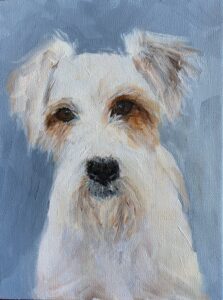 Alison Ritrovato Scruffy Oil Acrylic 250