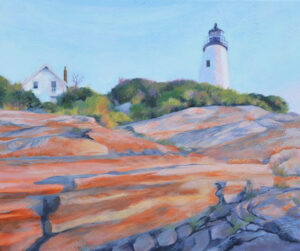 Janet Veenema, Pemaquid Morning, Acrylic, $1400