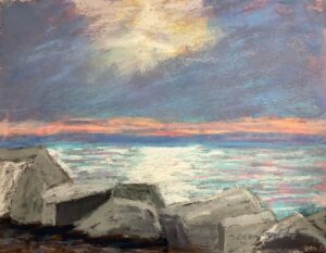 Barbara Segen Gould Here Comes The Sun Pastel 8x10 200