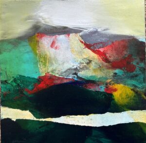 Alison Brush, A Shift, Acrylic, 10 X 10, $300