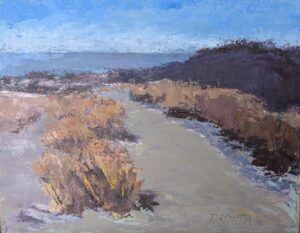 Diane Remetta Two Paths Oil 14x11 400.00