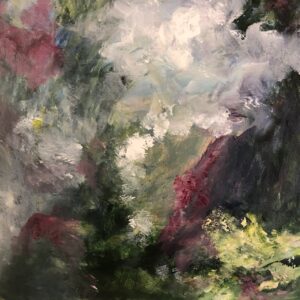 Sister Joan Bernard, Hope, Acrylic, 14x14, $200