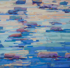 Diana Rogers Meandering Currents, Low Tide Pastel