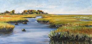 AC Proctor Barn Island II Acrylic 20x10 350