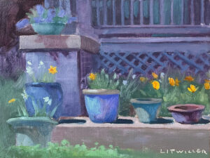 Anna Litwiller Ullas Garden Oil 6x8 NFS
