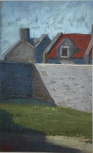 Barbara Segen Gould The Corner 9 X 6 Pastel 200