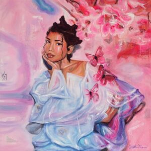 Christina Cowan Love At First Remembrance Oil 36x36 1950