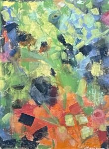 Dietz M Flower Garden Pastel 14x17 275
