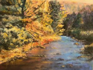 Karen WiesnerOctober River11x15Pastel375