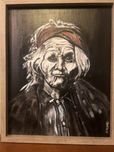 Nancy Wood Weathered Not Worn Acrylic 21 X 17 400.00