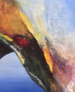 Alison Brush, Great Cloud Race Acrylic, 20x24 750