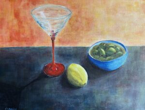 Kristine Schiavi Primary Decision Acrylic 16x20 125