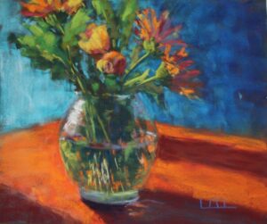 Lorna McLaughlin The Anniversary Gift Pastel 9x12 NFS