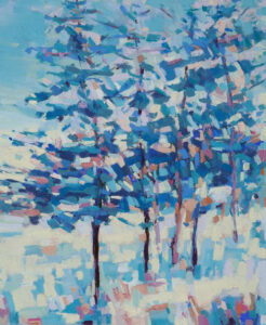Diana Rogers First Snow Color Notes Pastel 10 X 8 450