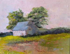 Diane Remetta Wheatons Farm 11x14 Oil 300.00