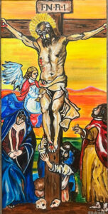 Nancy Wood, He Is Love, Acrylic, 550