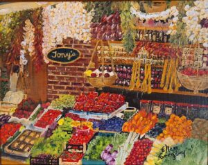 Ellen Gregory Tonys 11X14 Oil 475