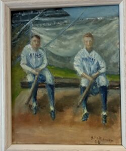 Jim McAlinden, Batting Practice, Oil, 20x16, NFS