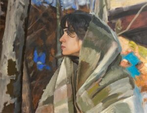 Javier Eastman, Peace In Chaotic Thoughts, 11x14 Oil, $1,200