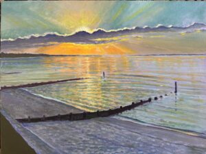 LucretiaBingham Spring Sunrise Oil 18x14 350