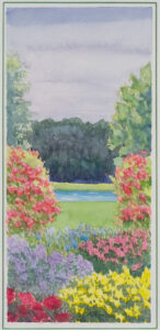 Anne B Pierson Flowers Above Lieutenant River 7x14, 400