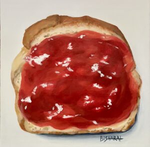 Dawn Bisharat Bread Winner Acrylic 10x10350