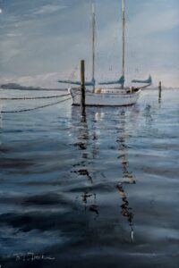 Paul Loescher Ripples Oil 20x16 2200