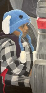 Robin Hammeal Urban Liam R. What Breaks Your Heart Oil 16 X 8 325