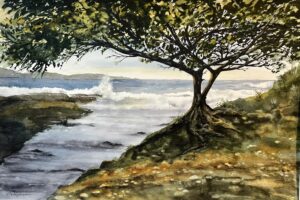 Cheri Weymann West Coasting Watercolor 19x25 $700