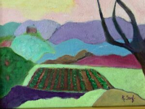 Rosemary Serfilippi Mountains Of Color Oil 12x16 250