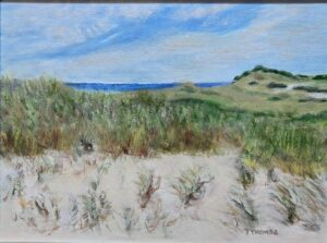 Terry Thomas Dunes Of Cape Cod Oil 9x12 400