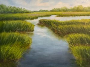 Deborah Greco, The Hum Of Midsummer, Oil, 18x24