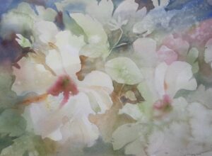 Jeannette Delmore, Always And Forever With You Watercolor 10 X 14.5 NFS
