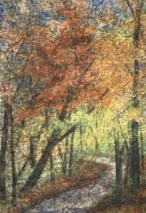 Jo Ann Dongweck Autumn Glow Mixed Media 10 X 13 300