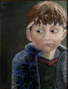 Kristine Schiavi Woe Acrylic 12x16 NFS