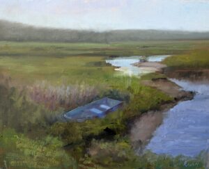 Randie Kahrl, Hidden Rowboat, Oil, 16x20, 895