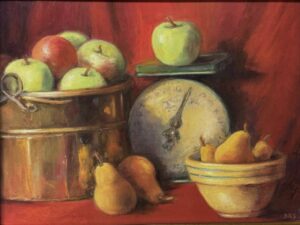 Schirmeier Beverly Tilting Scales Pastel 12x16 750 R